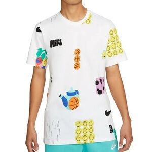 Nike NSW AIR Max 90 Smiley Men's T-Shirt White DQ1014-100 3XL